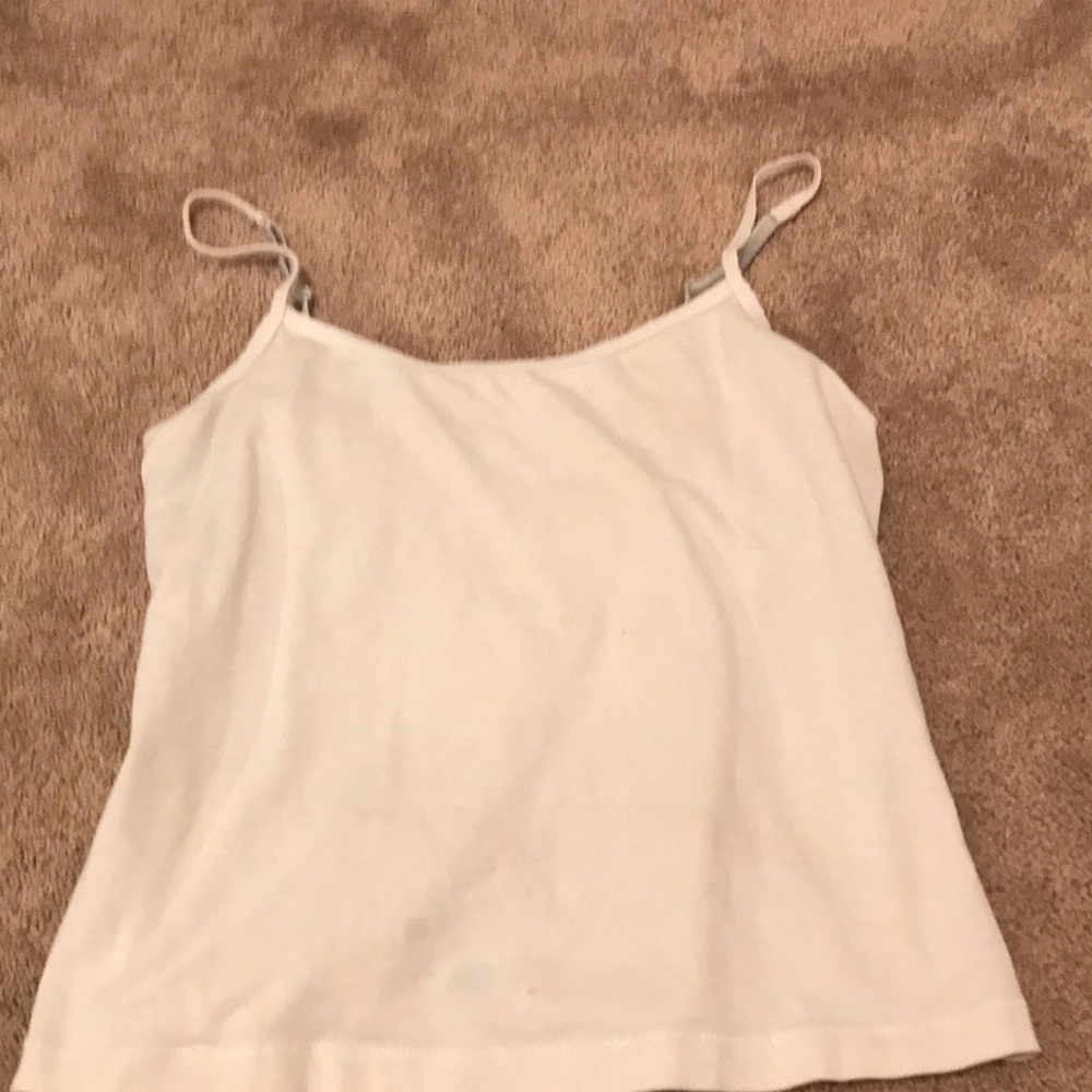 White tank top